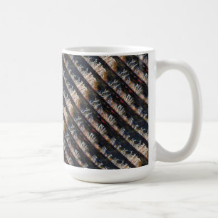"Silent Thunder 2 Tiled" Abstract Design Mug