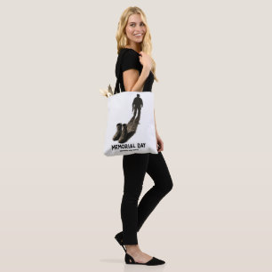 Silent Valour – Memorial Day Tribute Soldier Shado Tote Bag
