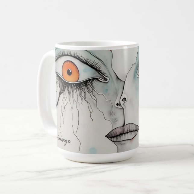"Silent Witness" Art Mug by DAKimage (Front Left)