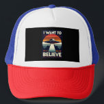 Silent Witness - I Want to Believe Outa Space Trucker Hat<br><div class="desc">Silent Witness - I Want to Believe Outa Space</div>