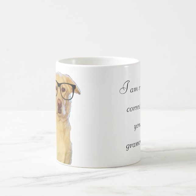 Silently Correcting Your Grammar Coffee Mug (Center)