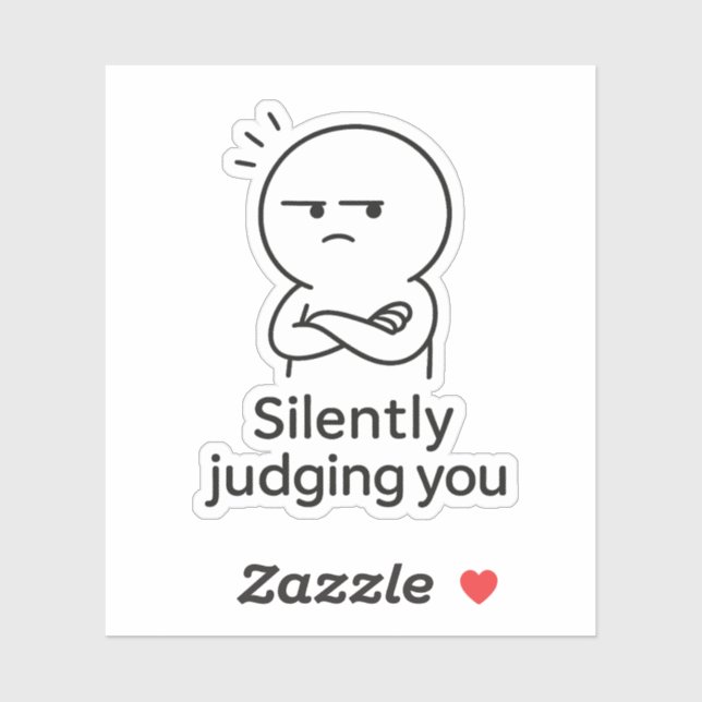 Silently Judging You - Sarcastic Expression (Sheet)