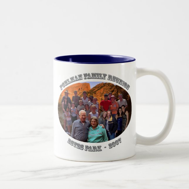 siler_flatten oval_rocky_mountain, Happy 50th!,... Two-Tone Coffee Mug (Right)
