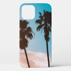 Silhoette of palm tree iPhone 12 case