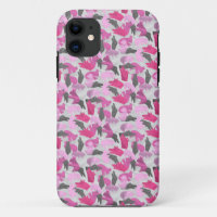 Silhouette Animal Camouflage Pink