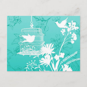 Silhouette Birds...postcard Postcard