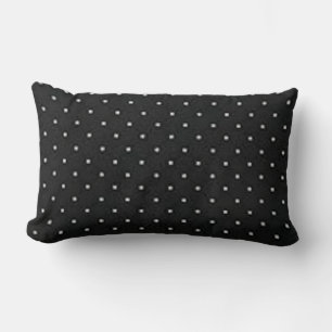 Silhouette Black Coordinating Fabric Lumbar Cushion