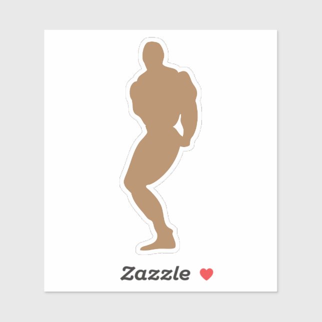 silhouette bodybuilding 5 musculation pose 1 (Sheet)