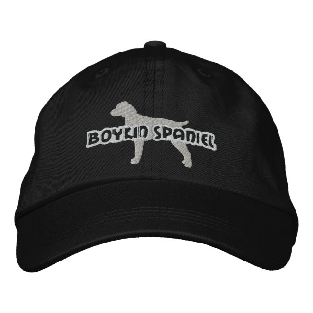 Silhouette Boykin Spaniel Embroidered Hat (Front)
