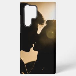 Silhouette Couple Photo Samsung Galaxy Case