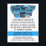 Silhouette Crowd Design, Crowdfunder, Crowdfunding Flyer<br><div class="desc">Silhouette Crowd Design,  Crowdfunder,  Crowdfunding Advertising Flyer by The Business Card Store.</div>
