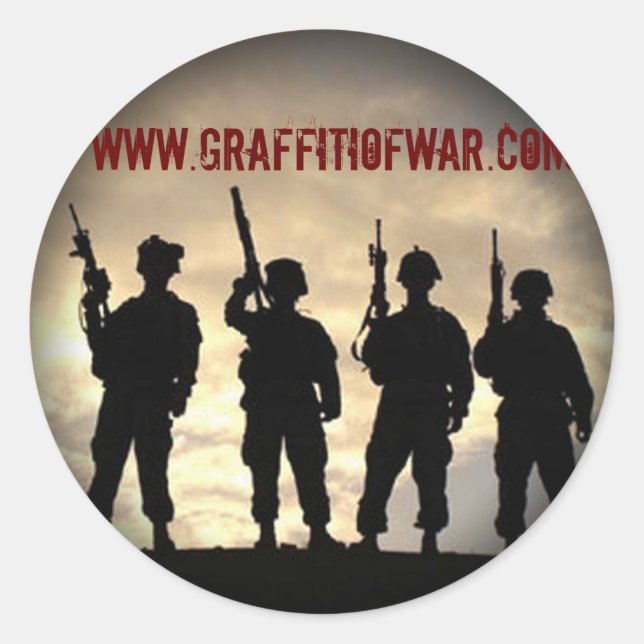 Silhouette Fade to Black Round Stickers (Front)