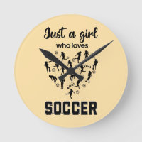 Silhouette girls playing Soccer 