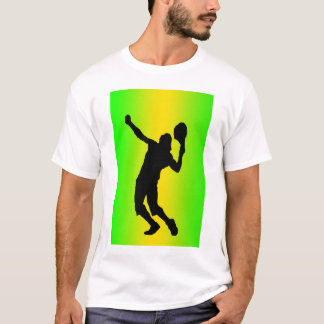 silhouette green serve shirt