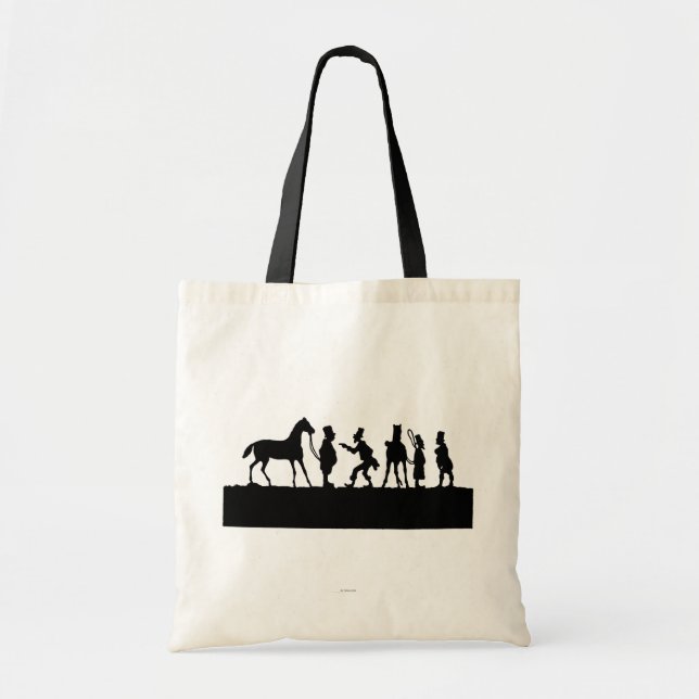 Silhouette: Horse Dealer Tote Bag (Front)