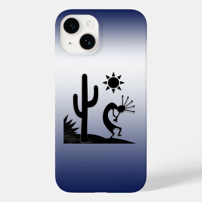 Silhouette Kokopelli Case-Mate iPhone Case (Back)
