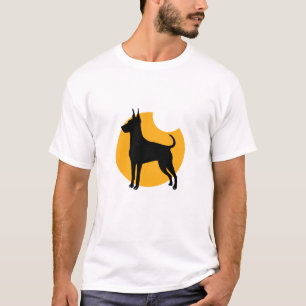 Silhouette of a Dobermans T-Shirt