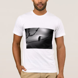 Silhouette of a kingfisher T-Shirt