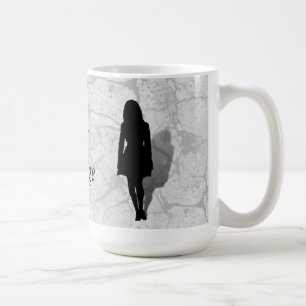 Silhouette of a Woman Coffee Mug