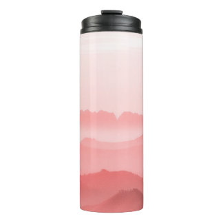 SILHOUETTE OF MOUNTAIN THERMAL TUMBLER