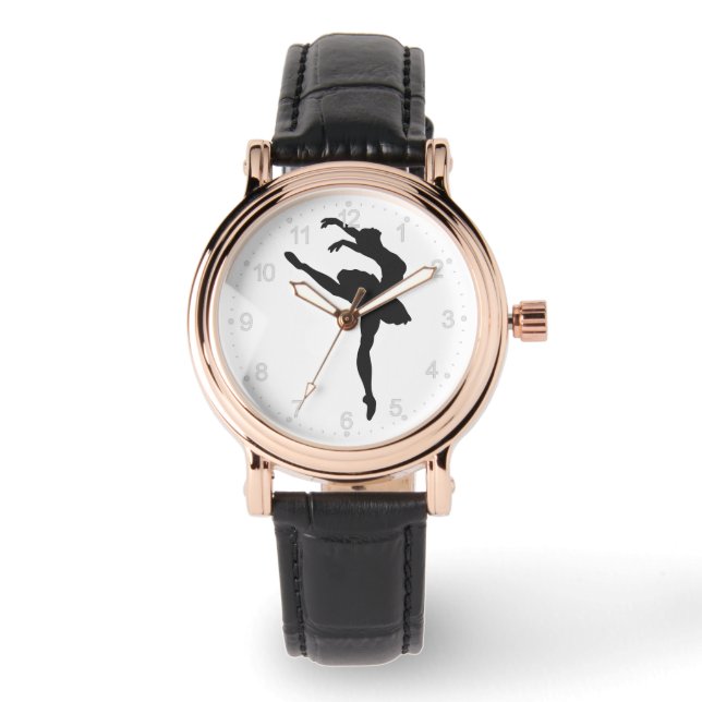 Silhouette of the ballerina watch (Front)