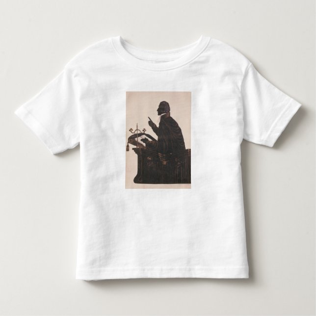 Silhouette of the Rev. L. Littleton Powys Toddler T-Shirt (Front)