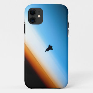 Silhouette of the Space Shuttle Endeavour iPhone 11 Case