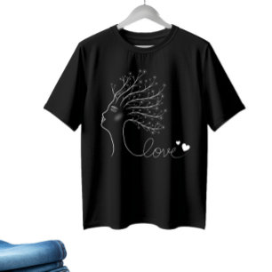 Silhouette of woman T-Shirt