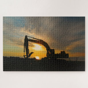 Silhouette on the Breakers Jigsaw Puzzle