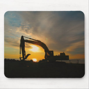 Silhouette on the Breakers Mouse Pad