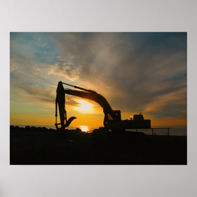 Silhouette on the Breakers Poster (Front)