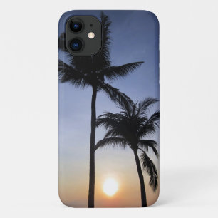 silhouette palms iPhone 11 case