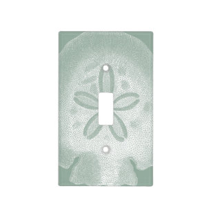 Silhouette Sand Dollar Light Switch Covers