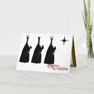 Silhouette Sensations, Three wise men Holiday Card