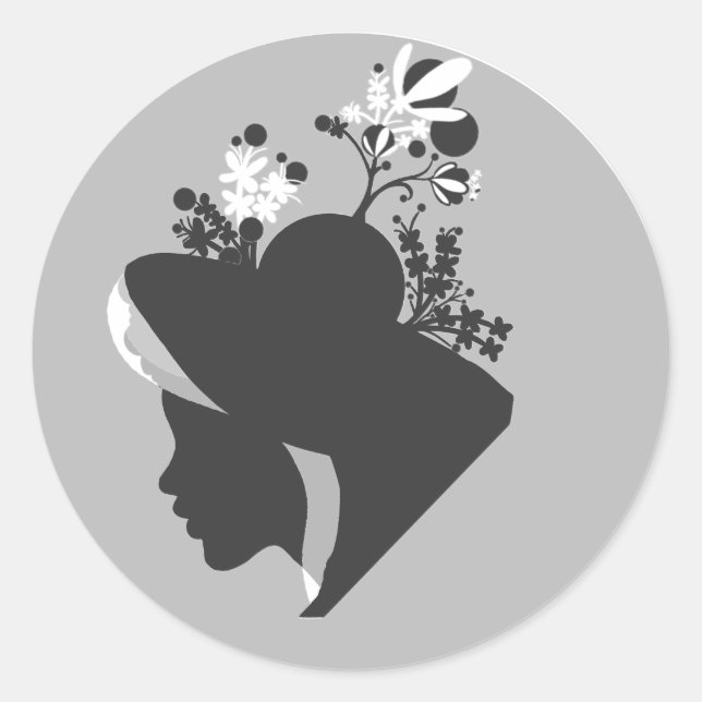 Silhouette Sticker (Front)