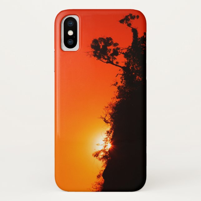 Silhouette Sunset Case-Mate iPhone Case (Back)