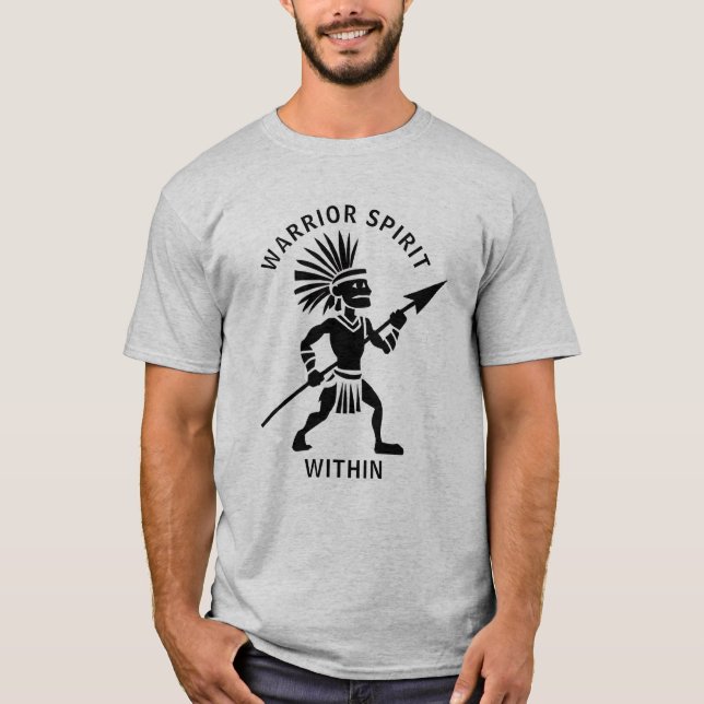 Silhouette Warrior T-Shirt (Front)