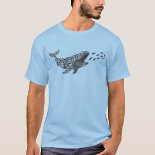 Silhouette Whale T-Shirt