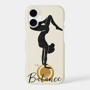 Silhouette yoga upside down handstand balance zen