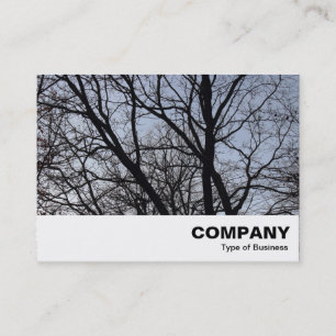 Silhouetted Branches Business Card