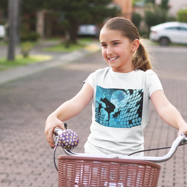 Silhouetted Dancers Girls T-Shirt (Creator Uploaded)