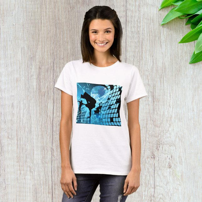 Silhouetted Dancers Womens T-Shirt (Creator Uploaded)