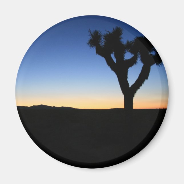 Silhouetted Joshua Tree Magnet (Front)