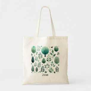 Silhouettes of Nature: Day Tote Bag