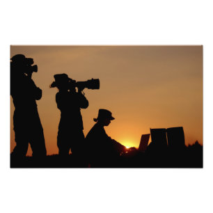 Silhouettes Photo Print