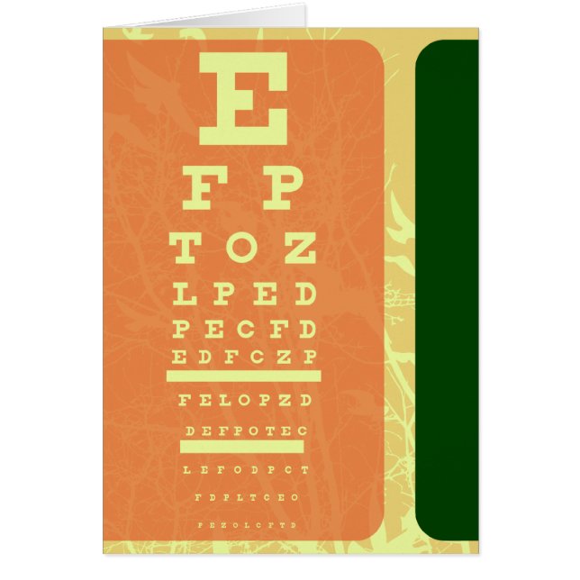 silhouscreen birds optometry test (Front)