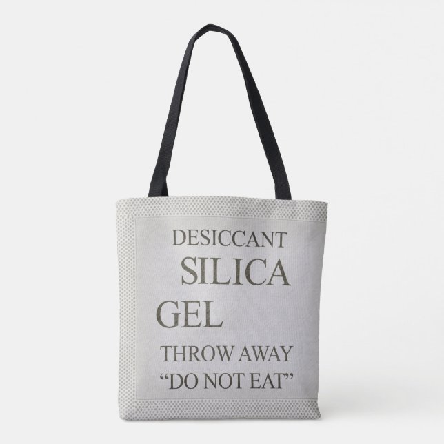 Silica Gel Shoulder Bag (Back)