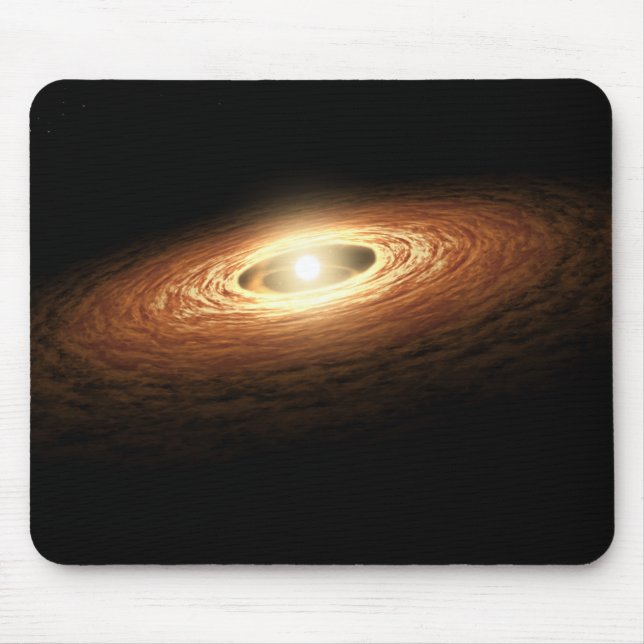 Silicate Crystal Formation Mouse Pad (Front)