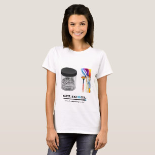 Silicoil Colour Brushes Women T-Shirt