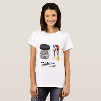 Silicoil Colour Brushes Women T-Shirt